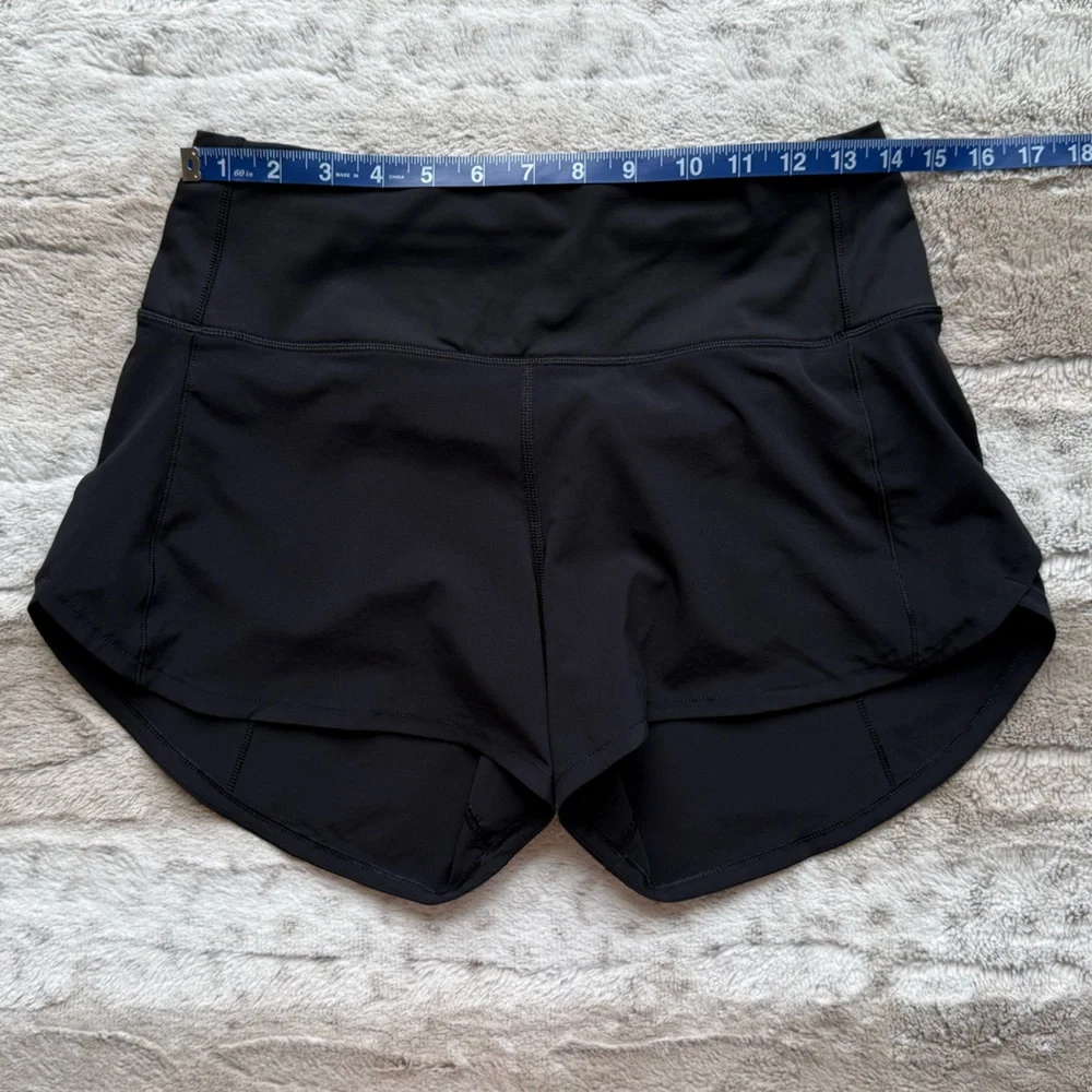 Lululemon Speed Up Short Long High-Rise *4" in Black Size 6 - Picture 11 of 15